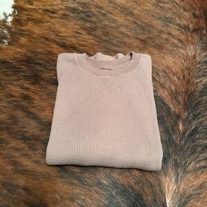 Abercrombie & Fitch Women's Tan Crewneck Sweater